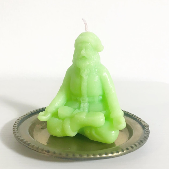 YOGA SANTA CANDLE✨Light Green✨ 1枚目の画像