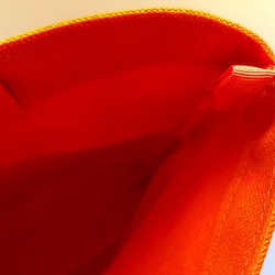 石巻縫物舎　8号帆布のトートバック　オレンジ 3枚目の画像
