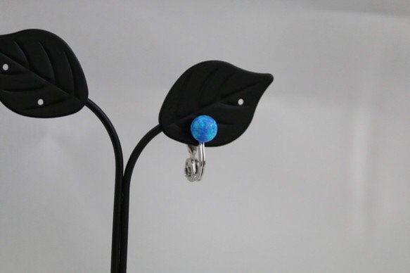 Blue planet (Earrings) 4枚目の画像