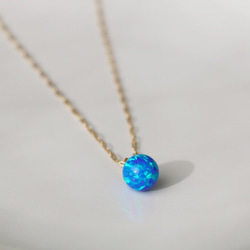 《14kgf》Blue planet (Necklace) 2枚目の画像