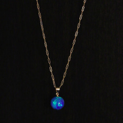 《14kgf》Blue planet (Necklace) 第3張的照片