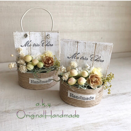 ドライフラワーミニ花壇インテリア タペストリー・壁掛け rorohello