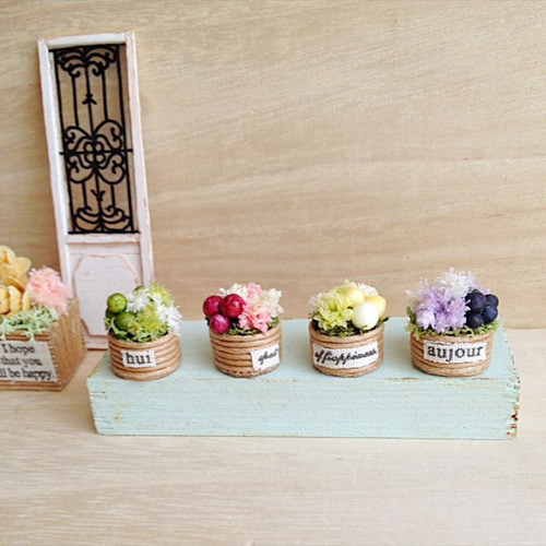 ミニチュアベビーフラワー ドライフラワーアレンジ ドライフラワー