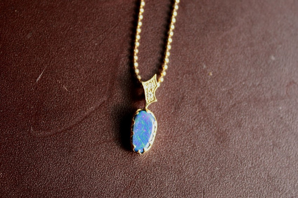 Sparkle Pendant S Boulderopal 1枚目の画像