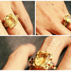 Modermitive Citrine Ring OCT 4枚目の画像