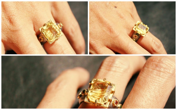 Modermitive Citrine Ring OCT 4枚目の画像