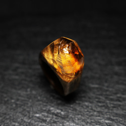 【一点限定40%off 送料無料】Fortune Citrin ～Resin Wood Ring～ 3枚目の画像