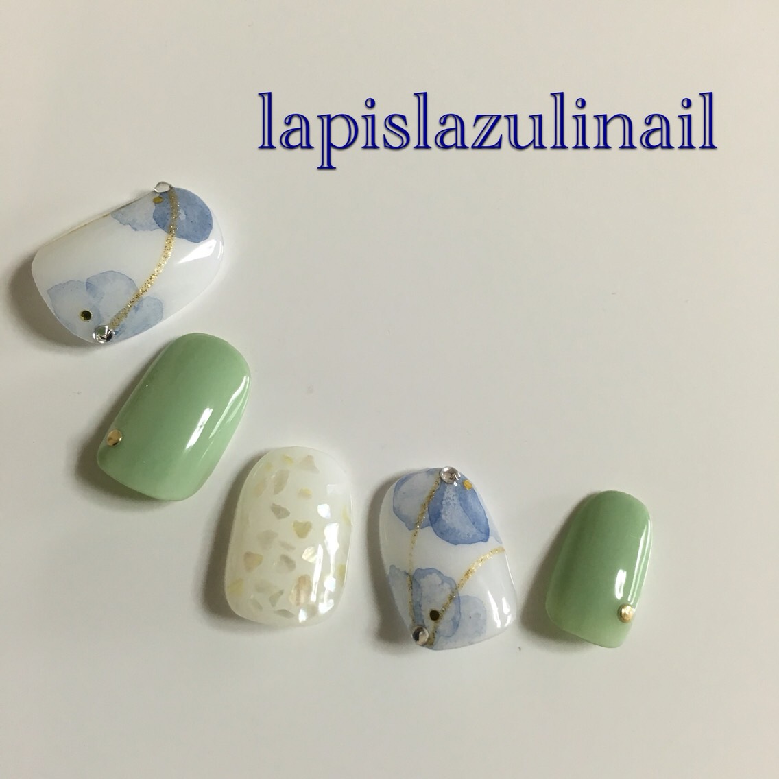 再販 たらしこみネイル✲*ﾟフラワー(送料込）
