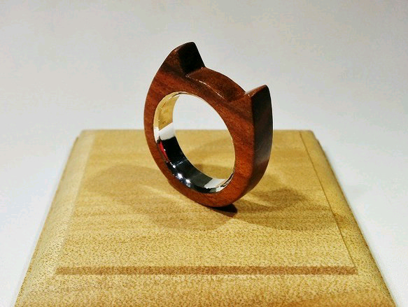 WOODネコRING 2枚目の画像