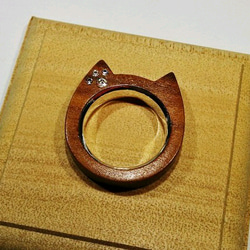 WOODネコRING 3枚目の画像