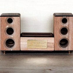 ☆特注☆木製iPhoneスピーカーAcoustic Wood Speaker for iPhone ☆ 3枚目の画像