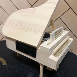 《新作》ピアノ型ワイヤレスWoodSpeaker（Bluetooth対応♪充電式♪） 4枚目の画像