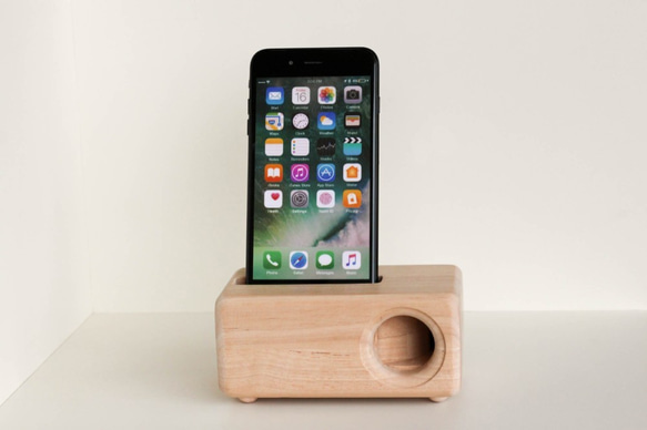 適用於 SE2 原聲的木質 iPhone 揚聲器 iPhoneWoodSpeaker 第4張的照片