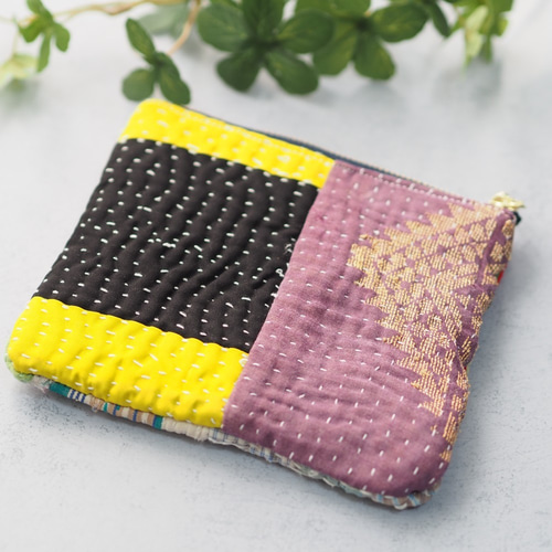 最終値下げ】インド刺繍 ラリーキルト パッチワークキルト