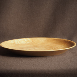 木製・朝のパン皿2枚セット（シオジ）no.６ 4枚目の画像