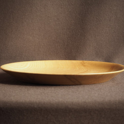 木製・朝のパン皿2枚セット（シオジ）no.６ 7枚目の画像