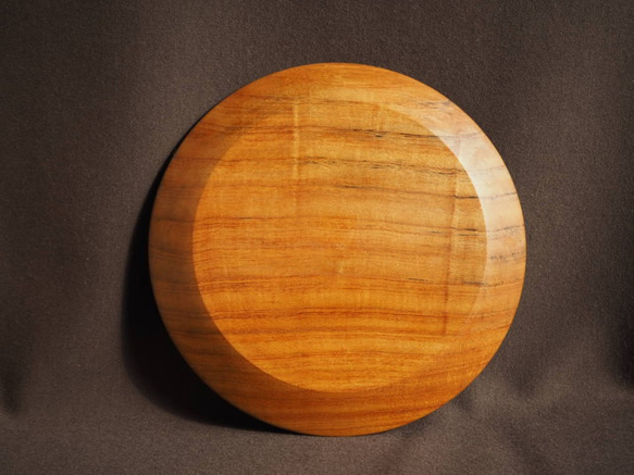 木製パン皿2枚セット・オイル仕上げ（ケヤキ）no.１ 3枚目の画像