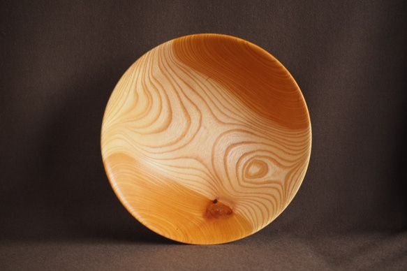 木製サラダボール（ケヤキ）No. 2　オイル仕上げ 2枚目の画像