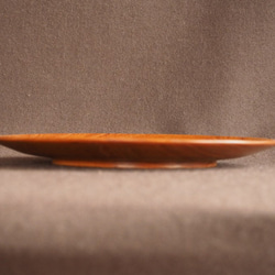 木製小皿（ケヤキ）no.25　オイル仕上げ 4枚目の画像