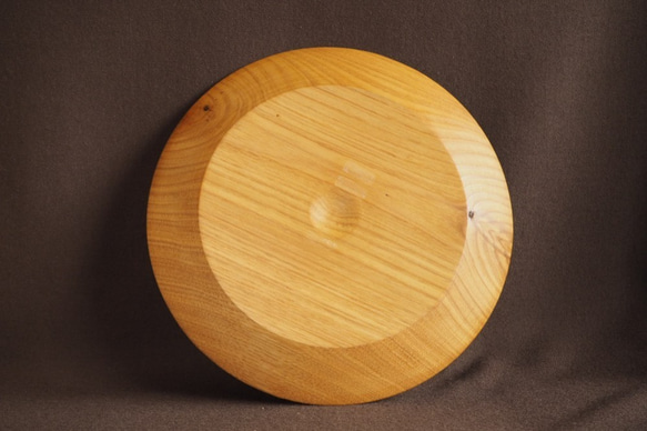 木製中皿（クリ）no.2　オイル仕上げ 2枚目の画像