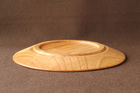 木製皿（ケヤキ）no.1 3枚目の画像