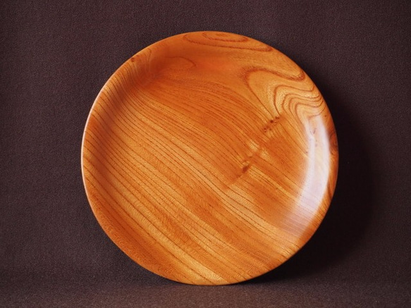 木製小皿（ケヤキ）no.23 1枚目の画像