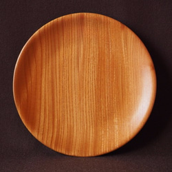 木製皿（ケヤキ）no.22 1枚目の画像