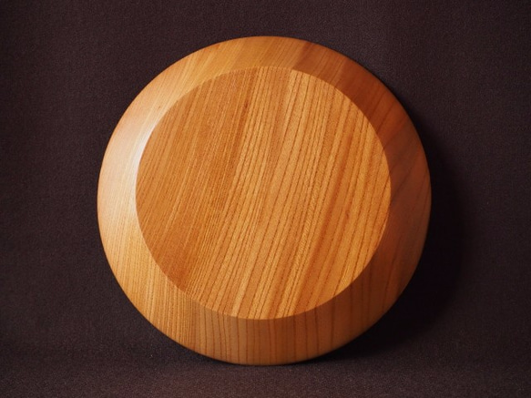 木製皿（ケヤキ）no.22 2枚目の画像