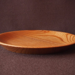 木製皿（ケヤキ）no.20 3枚目の画像