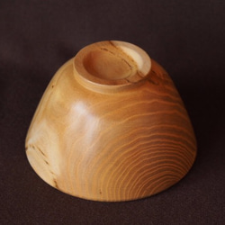木製 ご飯茶碗（クワ）no.5 3枚目の画像
