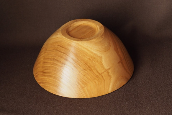 木製サラダボール（クリ）no.1 3枚目の画像