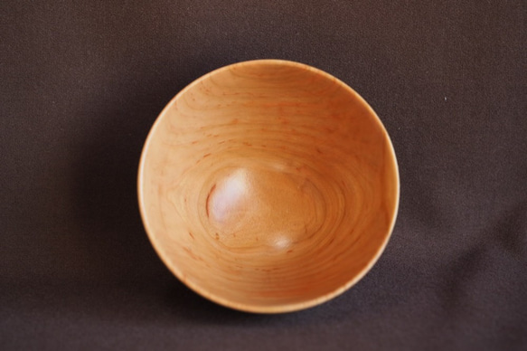 木製 ご飯茶碗（サクラ）no.3 2枚目の画像