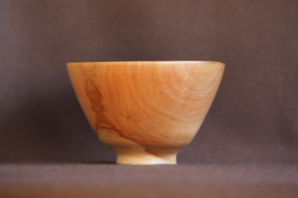 木製 ご飯茶碗（サクラ）no.3 4枚目の画像