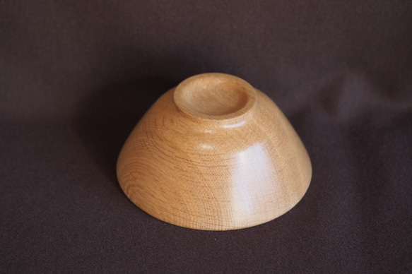 木製 ご飯茶碗（楢）no.８ 3枚目の画像