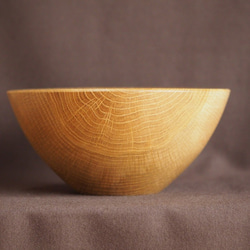 木製サラダボール（ナラ）no.５ 4枚目の画像