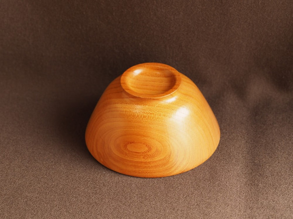 木製 ご飯茶碗（ケヤキ）no.９ 3枚目の画像