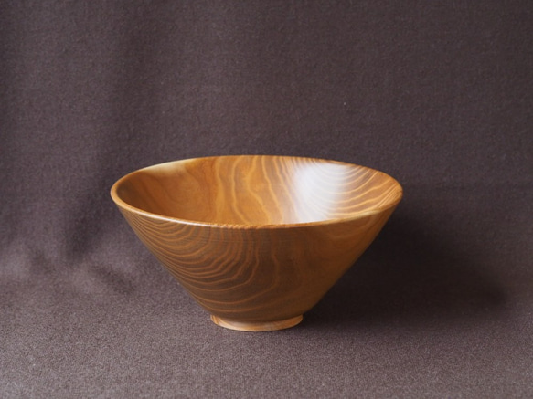 木製 ご飯茶碗（クワ）no.12 1枚目の画像