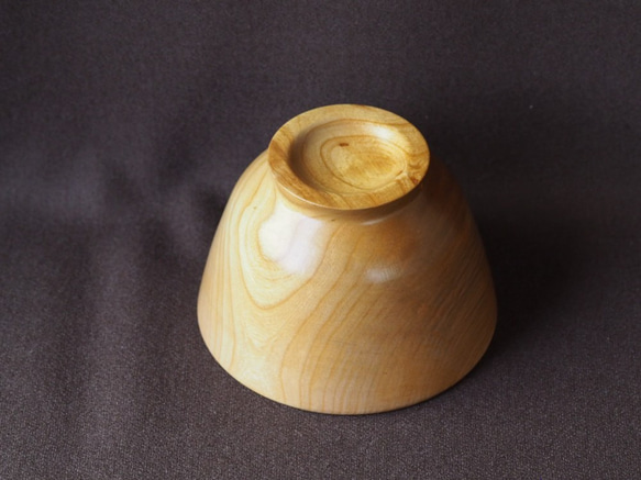 木製 ご飯茶碗（サクラ）no.6 3枚目の画像