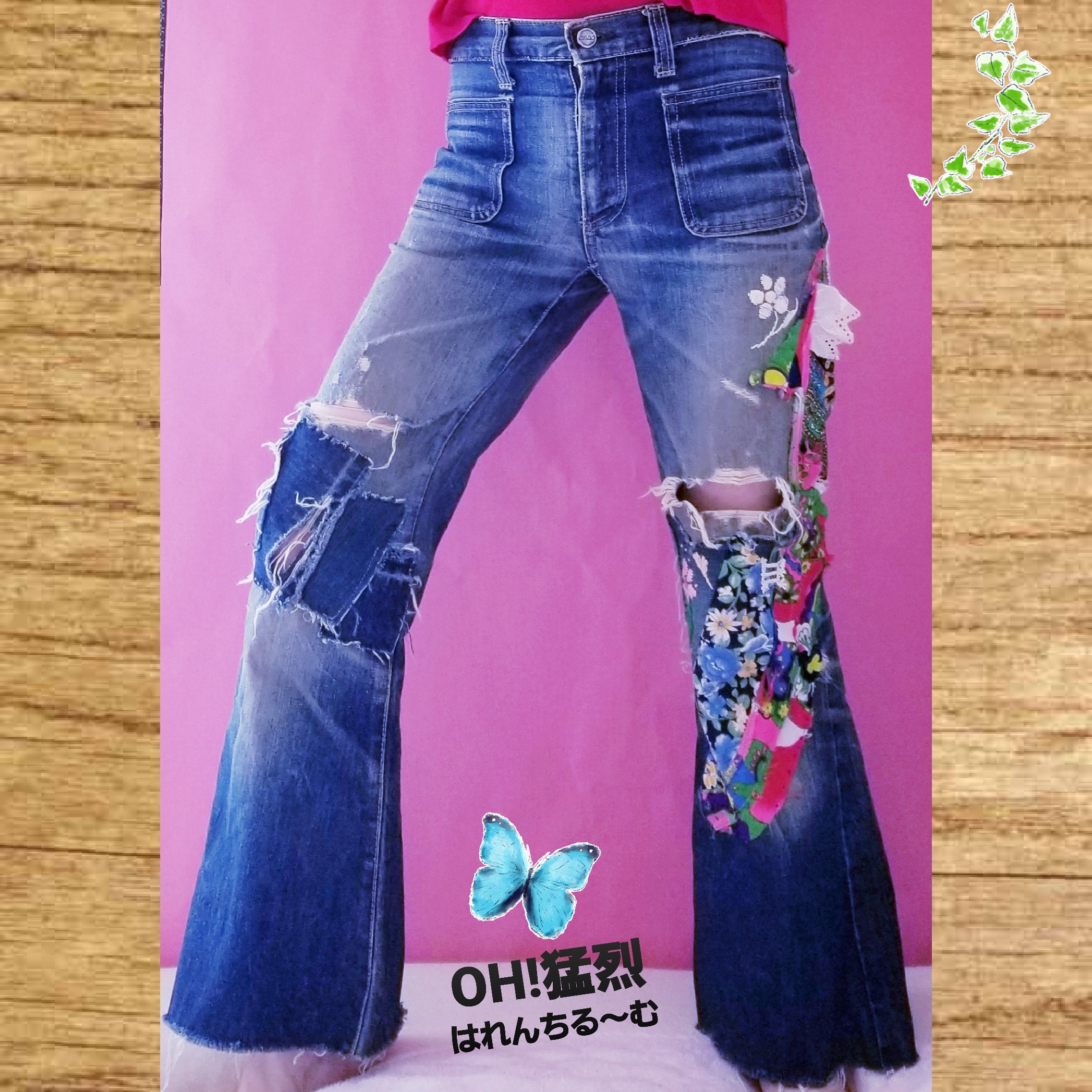 愛と平和のヒッピーデニム！