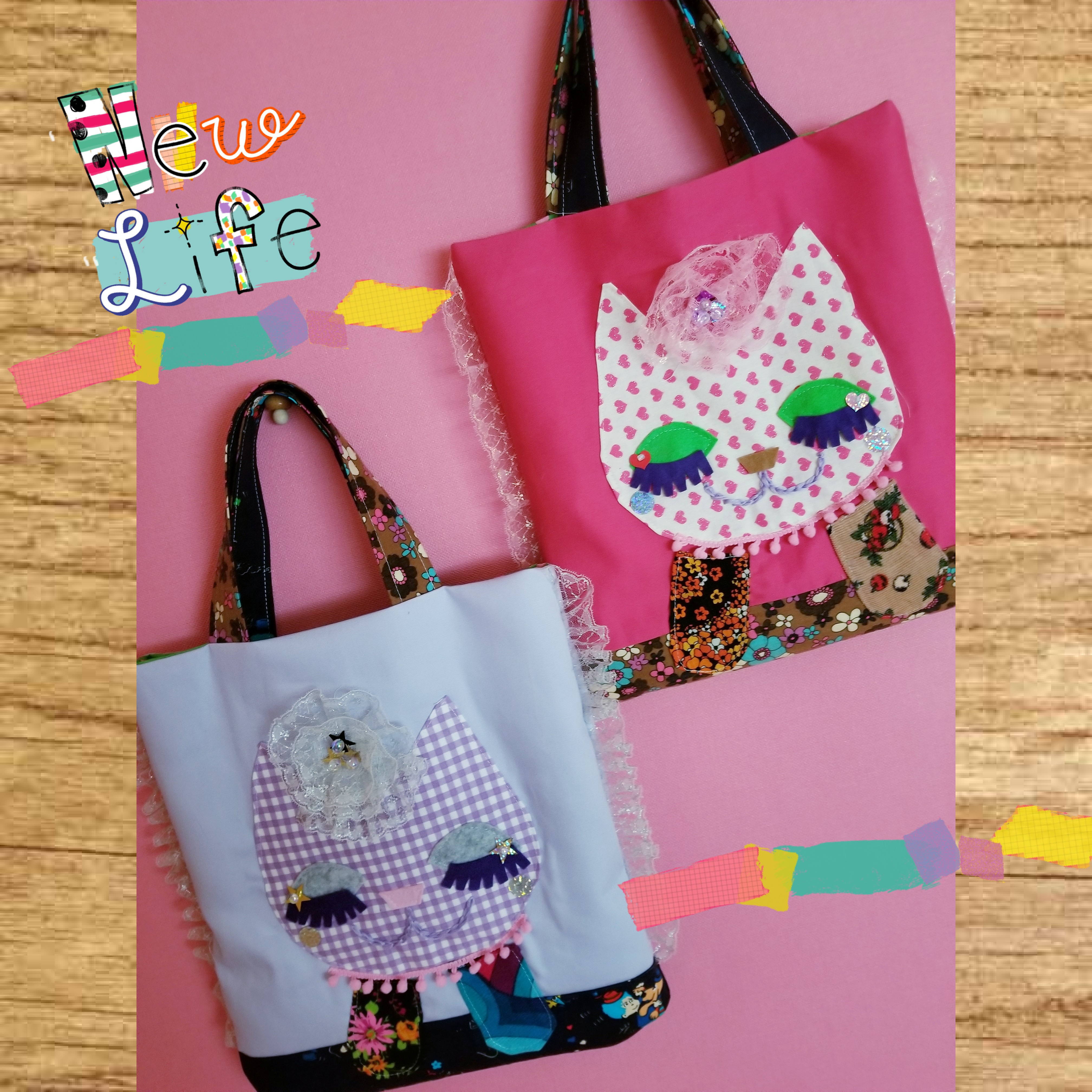 なでしこちゃん手提げbag