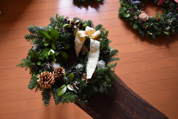 Christmas  Wreath “Classic  W“ 2枚目の画像