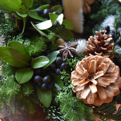 Christmas  Wreath “Classic  W“ 4枚目の画像