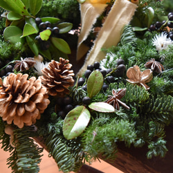 Christmas  Wreath “Classic  W“ 5枚目の画像