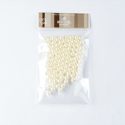 プラスチック 樹脂パール　8mm 真珠ホワイト　50個　ap002808 4枚目の画像