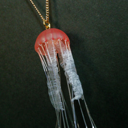 Fake Jellyfish△アカクラゲネックレス 3枚目の画像