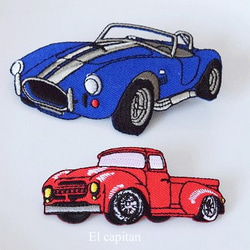 再販4・青のオープンカーと赤のトラック：2P 3枚目の画像