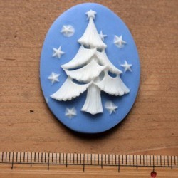 クリスマスツリー＆セッティング付：渋紺 6枚目の画像