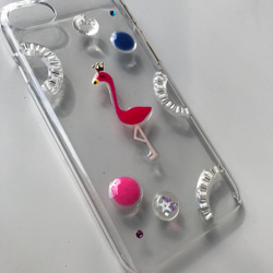 [再次上架 x 240] Flamingo iPhone 保護殼（所有 iPhone 型號、Xperia、galaxy） 第2張的照片