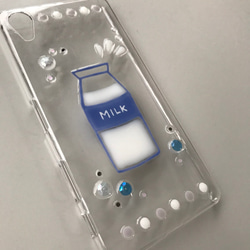 【再販×43】牛乳ビンのiPhoneケース(iPhone全機種.Xperia.GALAXY) 2枚目の画像