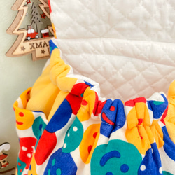 名入れ ベビーリュック❁【YELLOW Cookie】一升餅 出産祝い クリスマスプレゼント 3枚目の画像